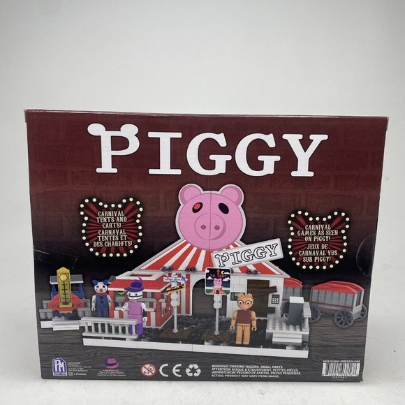 Piggy Roblox Carnival Buildable Building Set W Figures DLC Code 356 Pcs New - Picture 2 of 6